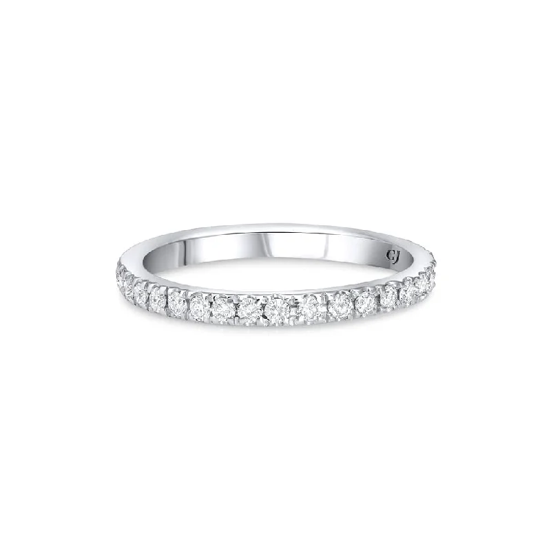 Rivière White Gold 0.60ctw Diamond Eternity Band