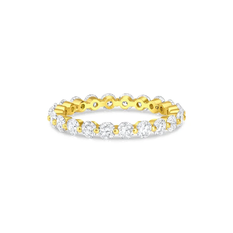 18kt Yellow Gold 1.54ctw Diamond Eternity Band