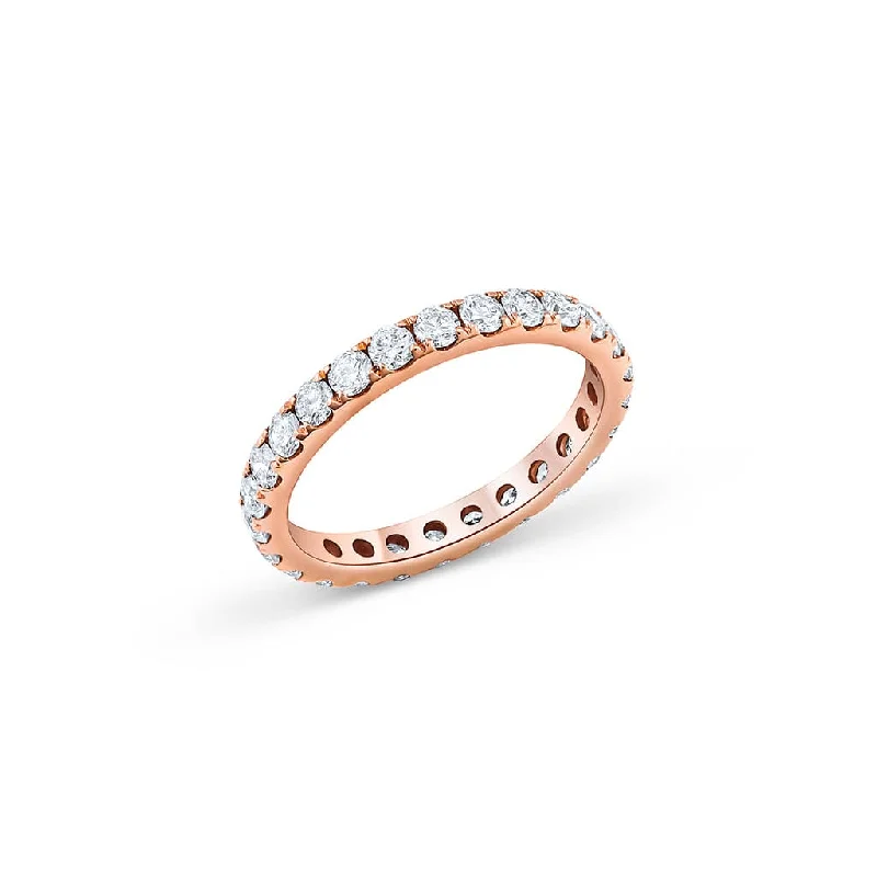 18k Rose Gold 1.16 ctw Eternity Band