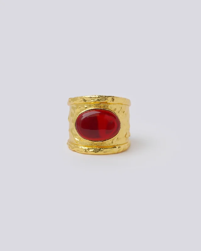 Scorpio Red Ring